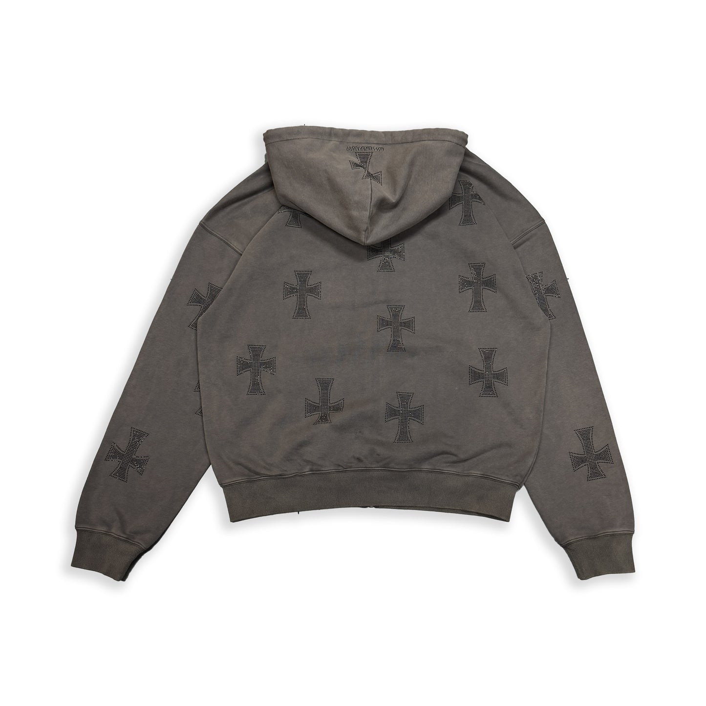 SAMPLE WASHED RHINESTONE HOODIE