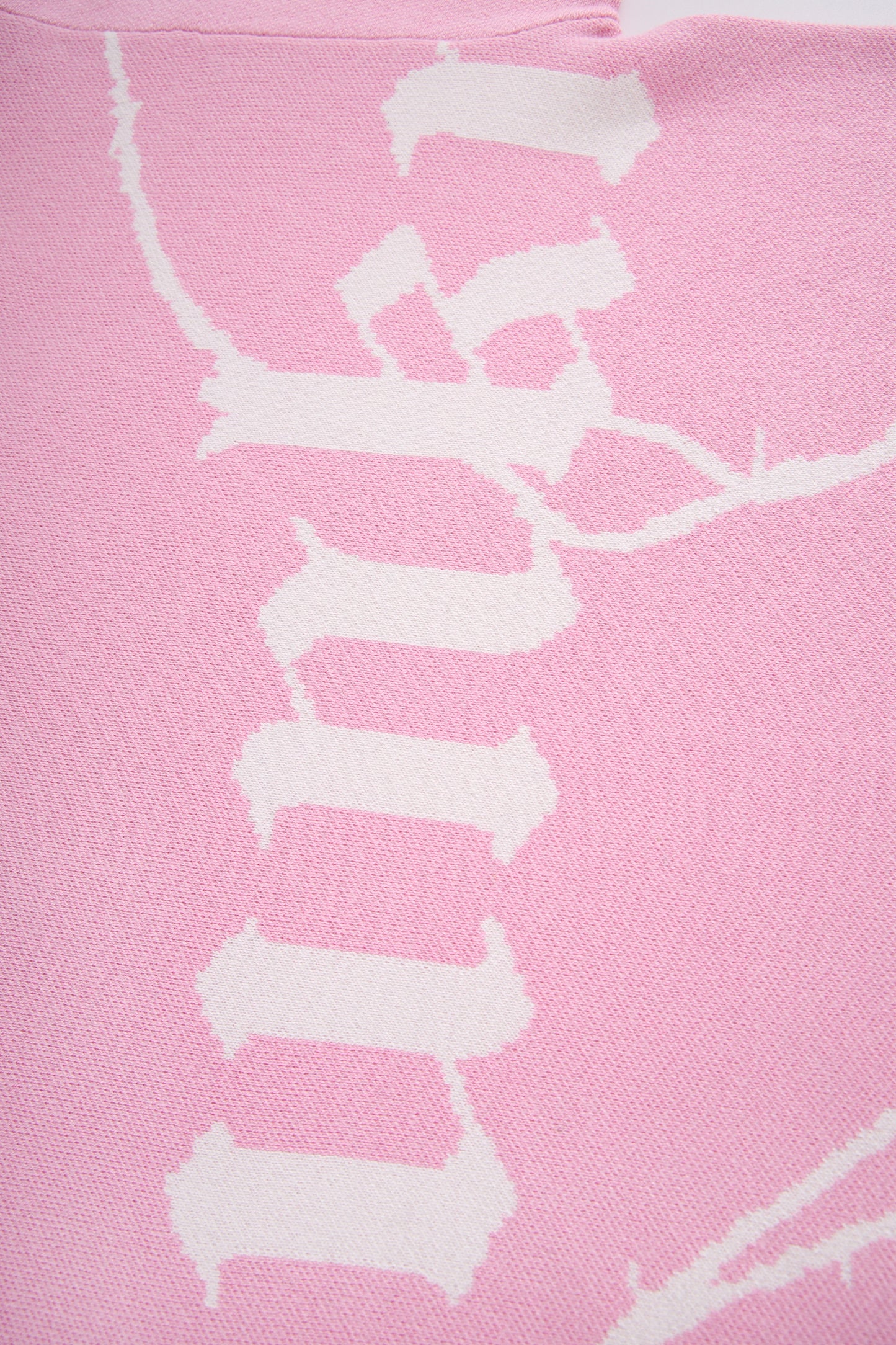 PINK WIRE KNIT