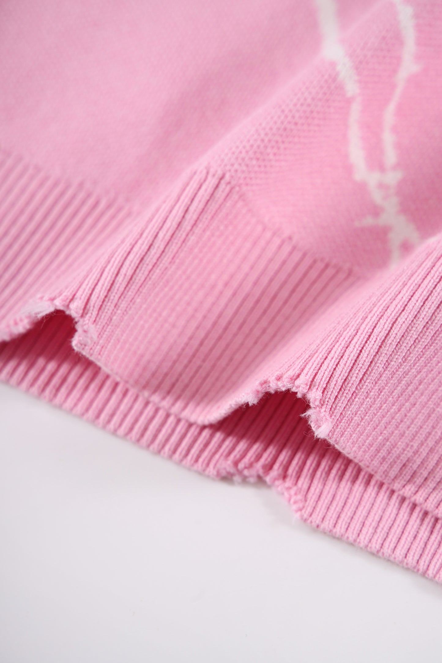 PINK WIRE KNIT