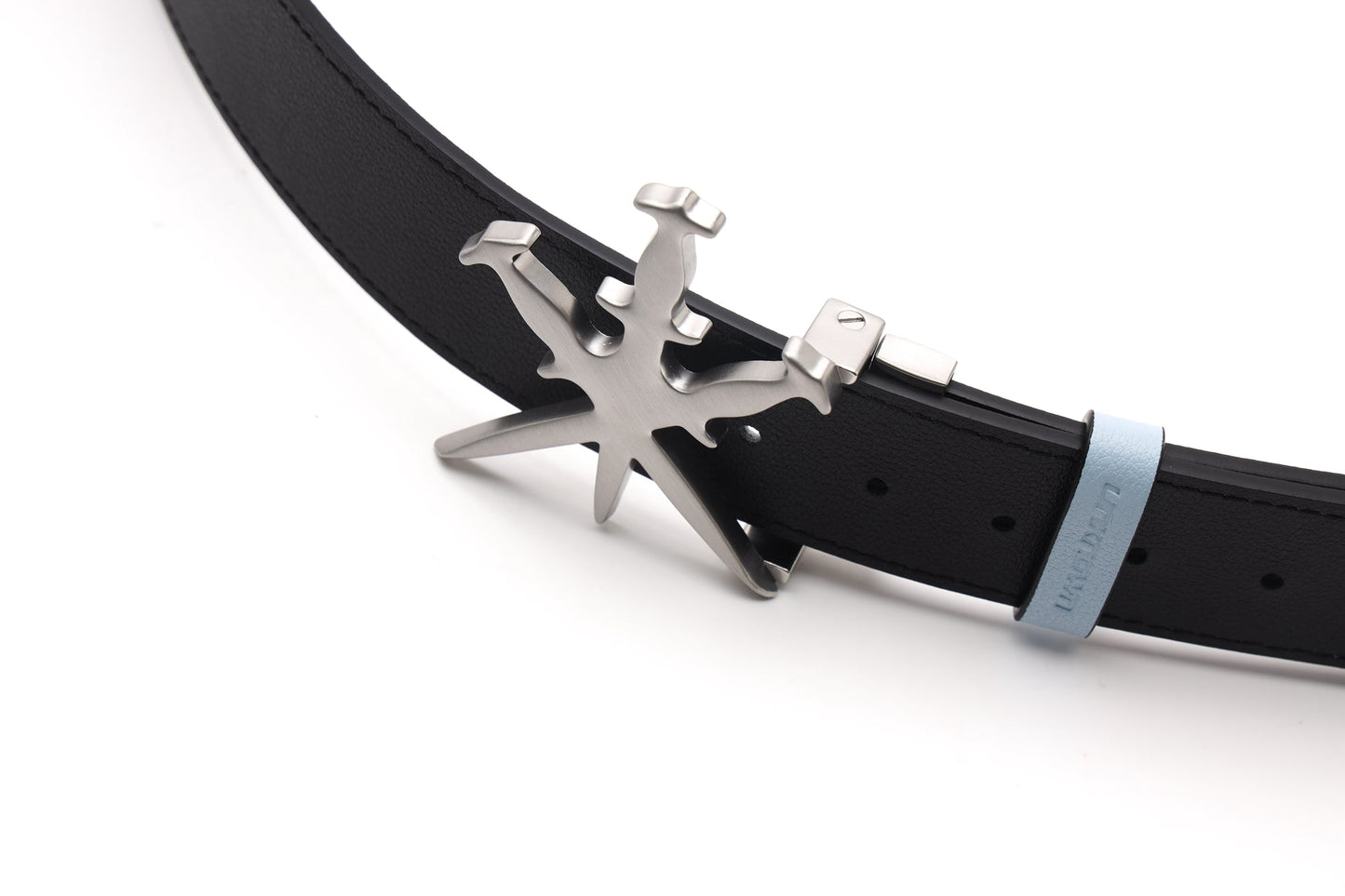 BLUE REVERSIBLE DAGGER BELT