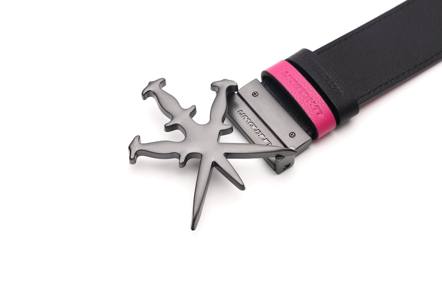PINK REVERSIBLE DAGGER BELT