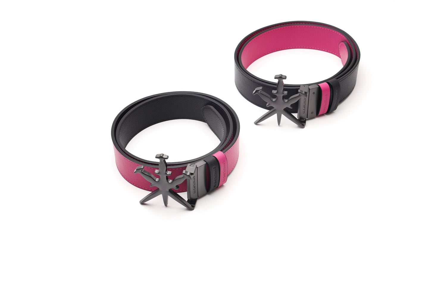 PINK REVERSIBLE DAGGER BELT