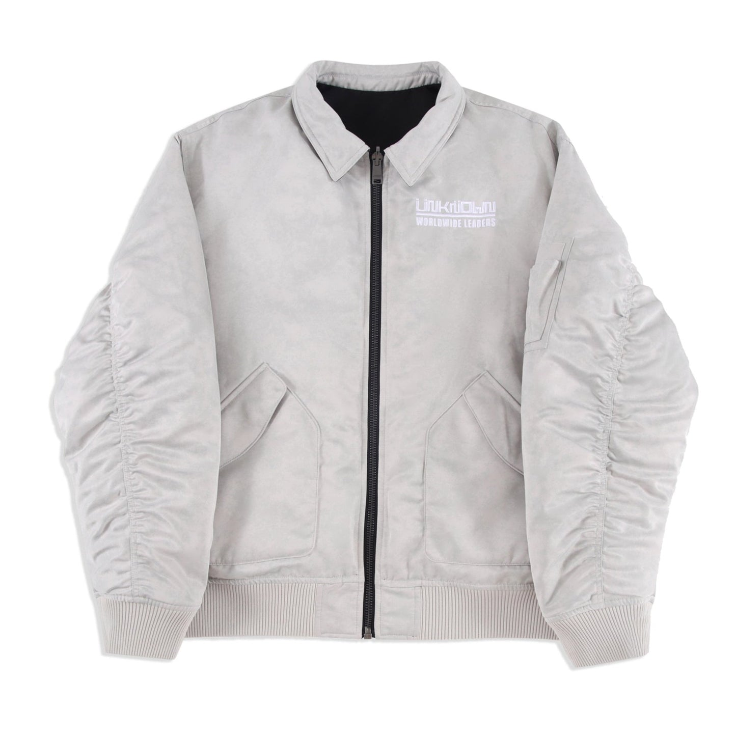 REVERSIBLE CAMO BOMBER JACKET