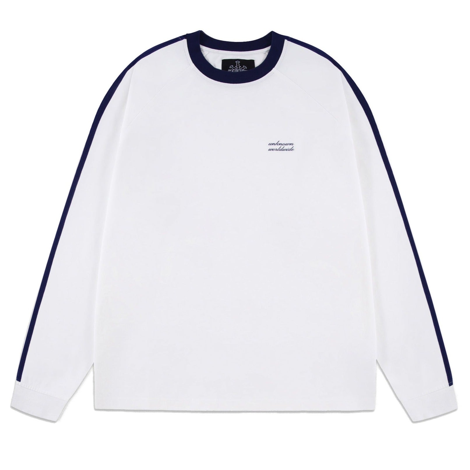 WHITE STRIPE LS TEE