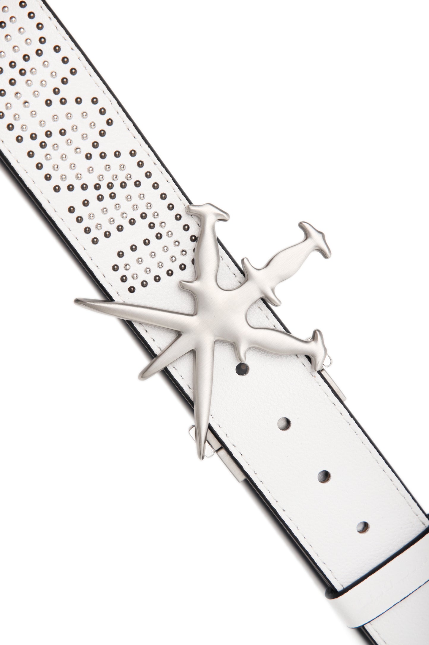 REVERSIBLE STUD LOGO BELT