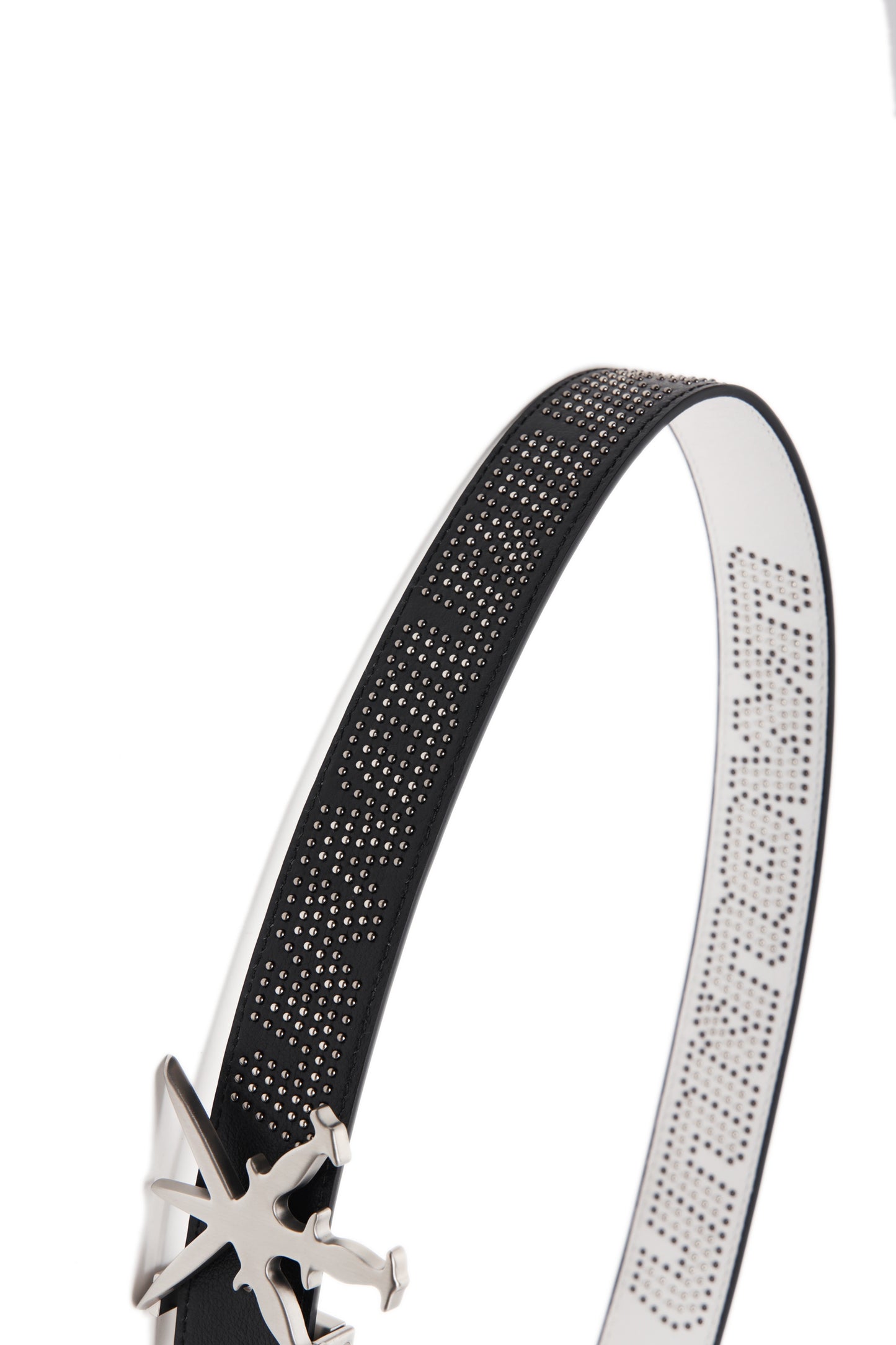 REVERSIBLE STUD LOGO BELT
