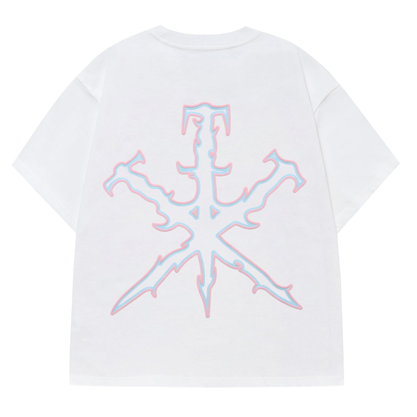TRIBAL DAGGER TEE - WHITE