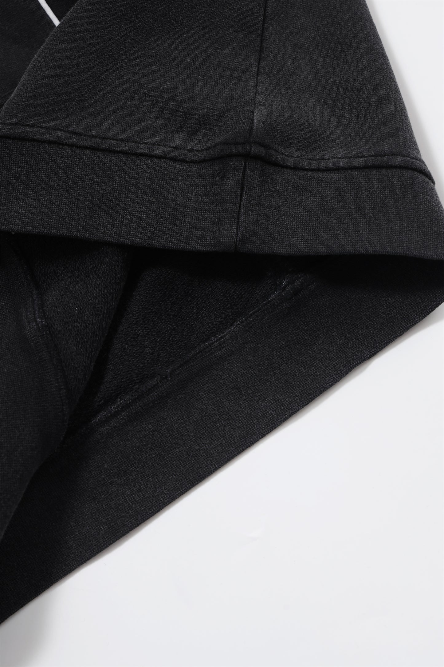 SAMPLE SPORT PIPING HOODIE - BLACK