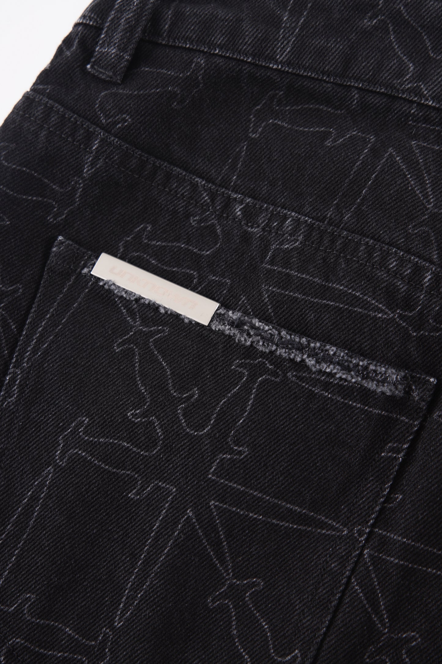 MONOGRAM DENIM JEANS