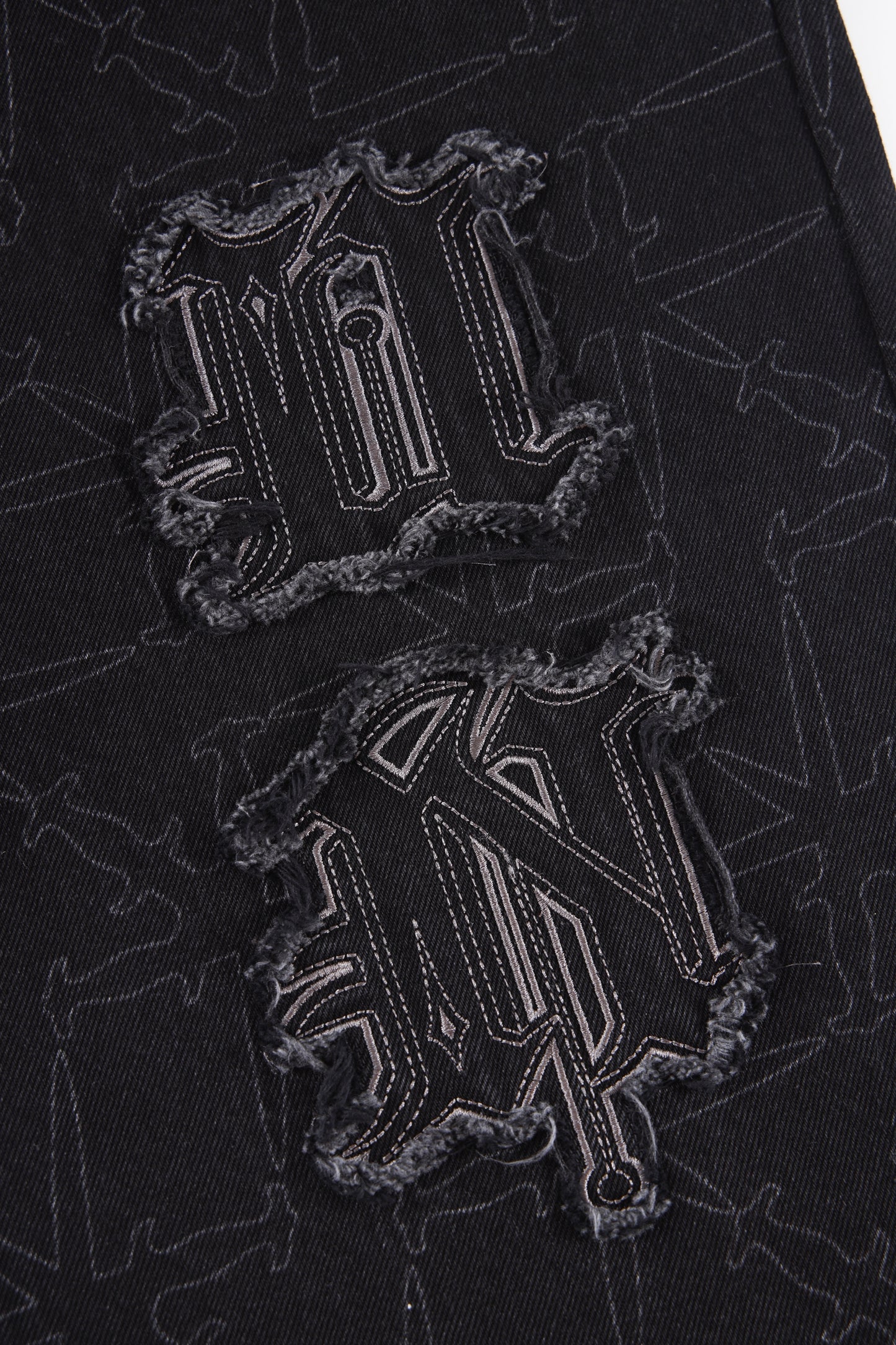 MONOGRAM DENIM JEANS