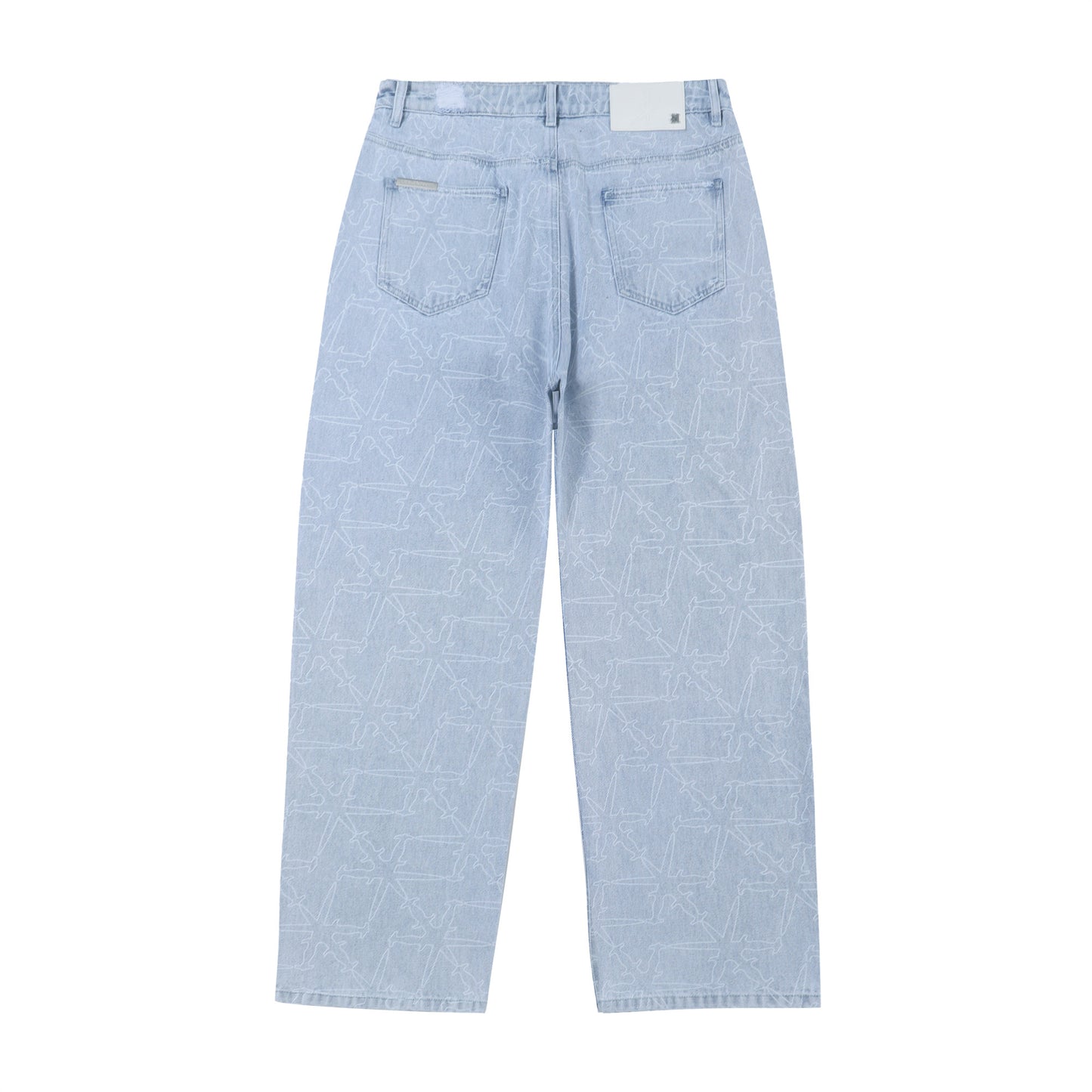 SAMPLE WASHED BLUE DAGGER DENIM