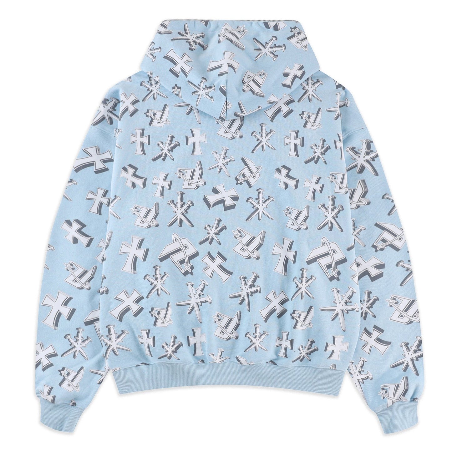 BLUE DAGGERS FULL ZIP HOODIE