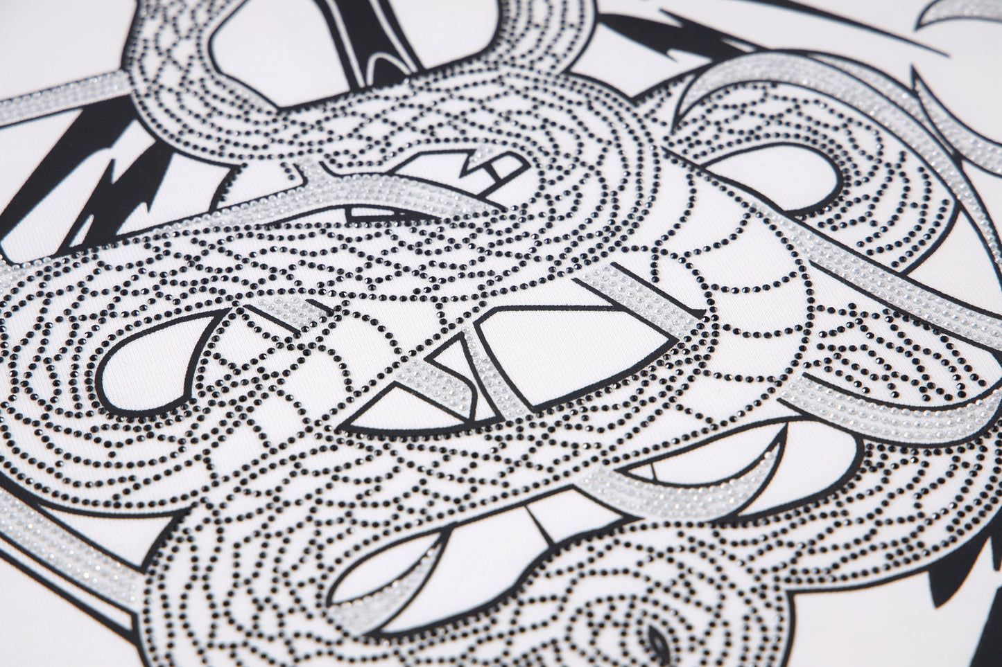 RHINESTONE SNAKE TEE
