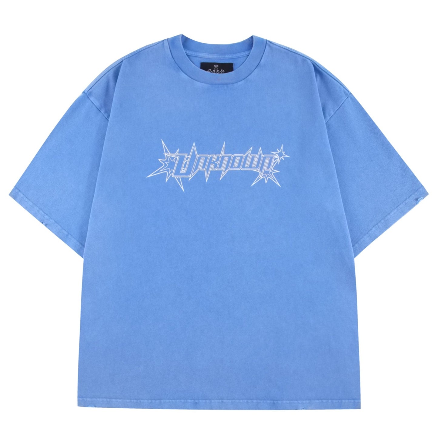 ACID WASHED TWISTED SNAKE TEE