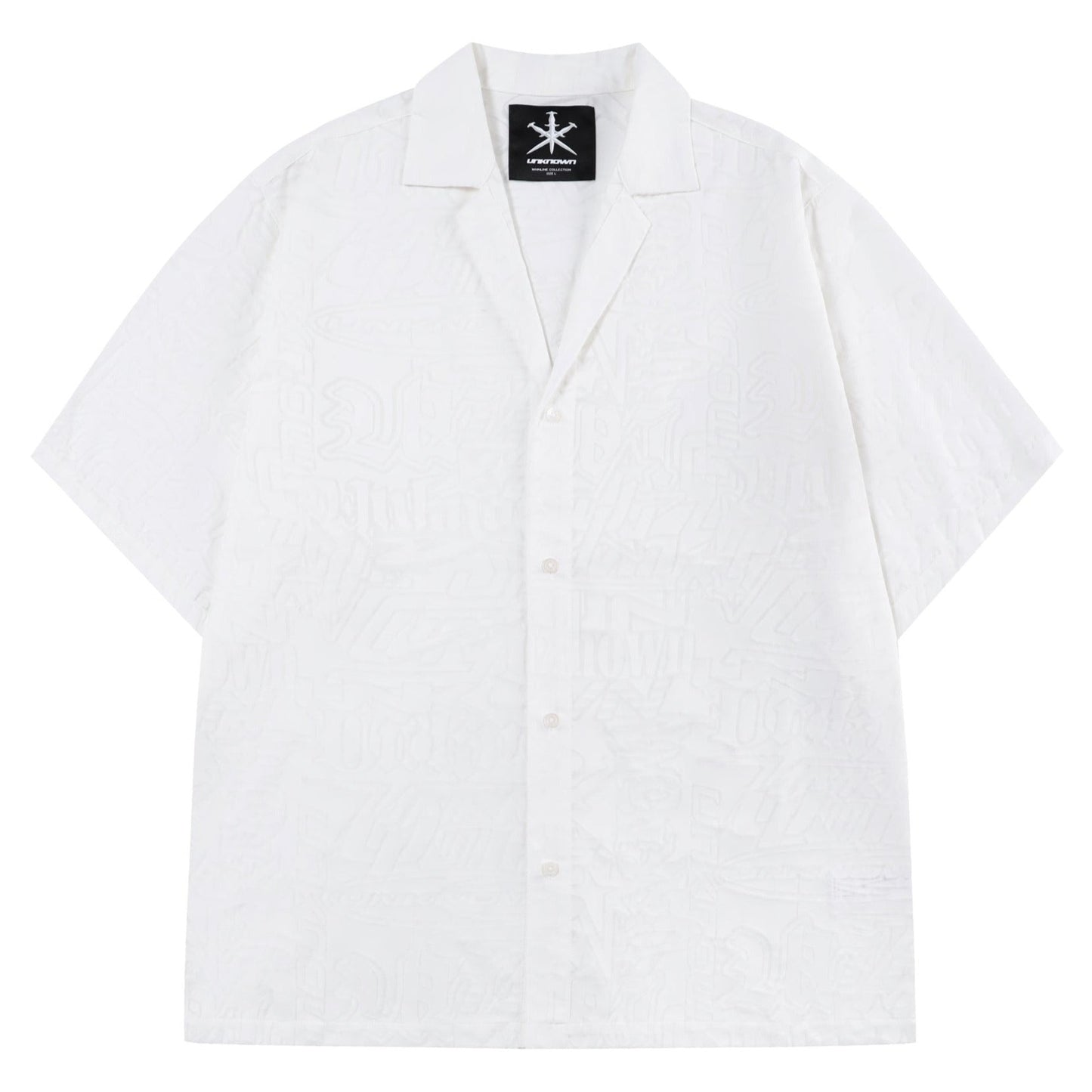 SAMPLE BURN OUT CUBAN SHIRT
