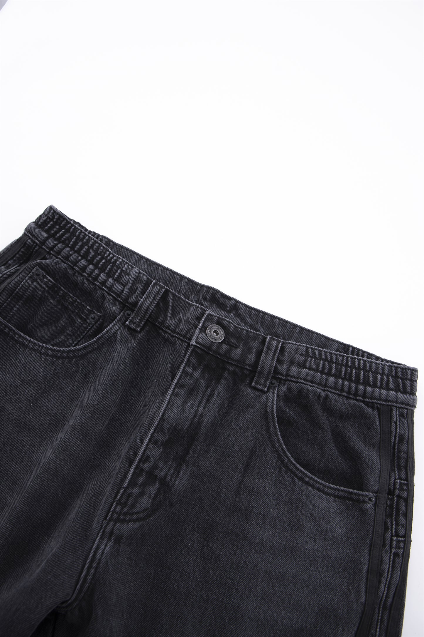 SAMPLES GREY STRIPED DENIM CARGOS