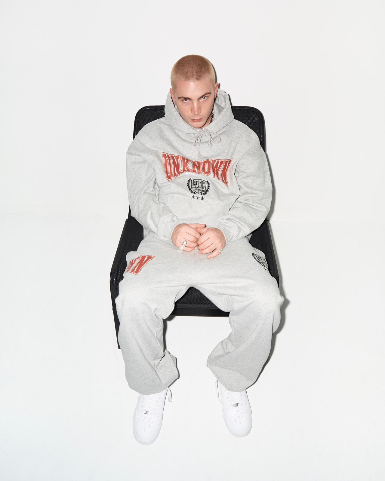GREY BULLY HOODIE