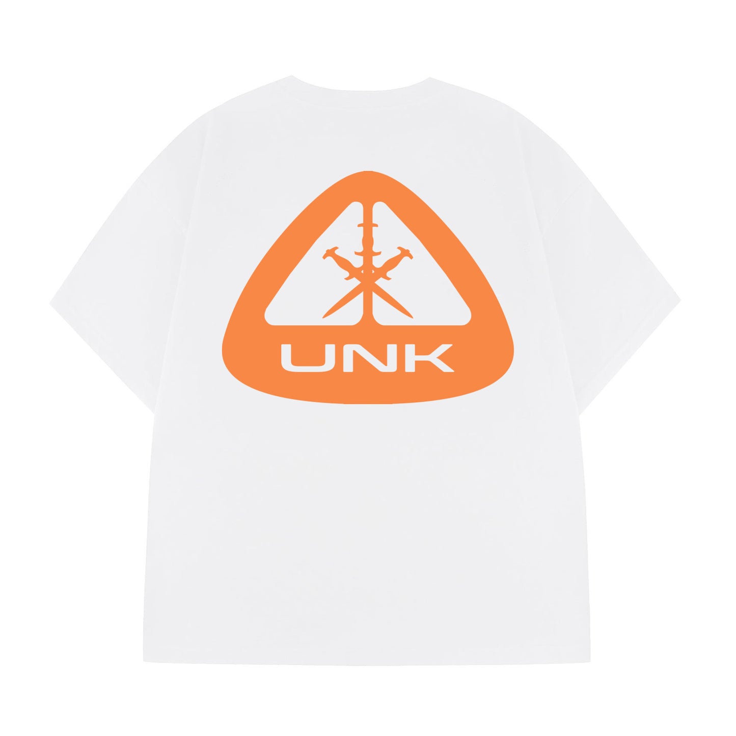 WHITE / ORANGE PRO TEE