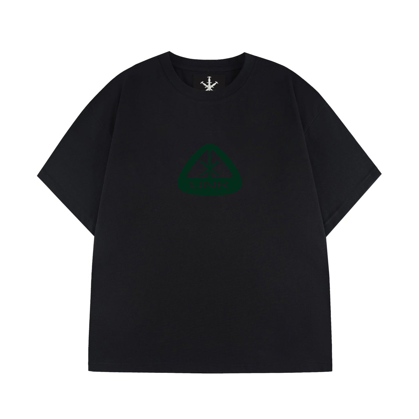 BLACK / GREEN PRO TEE