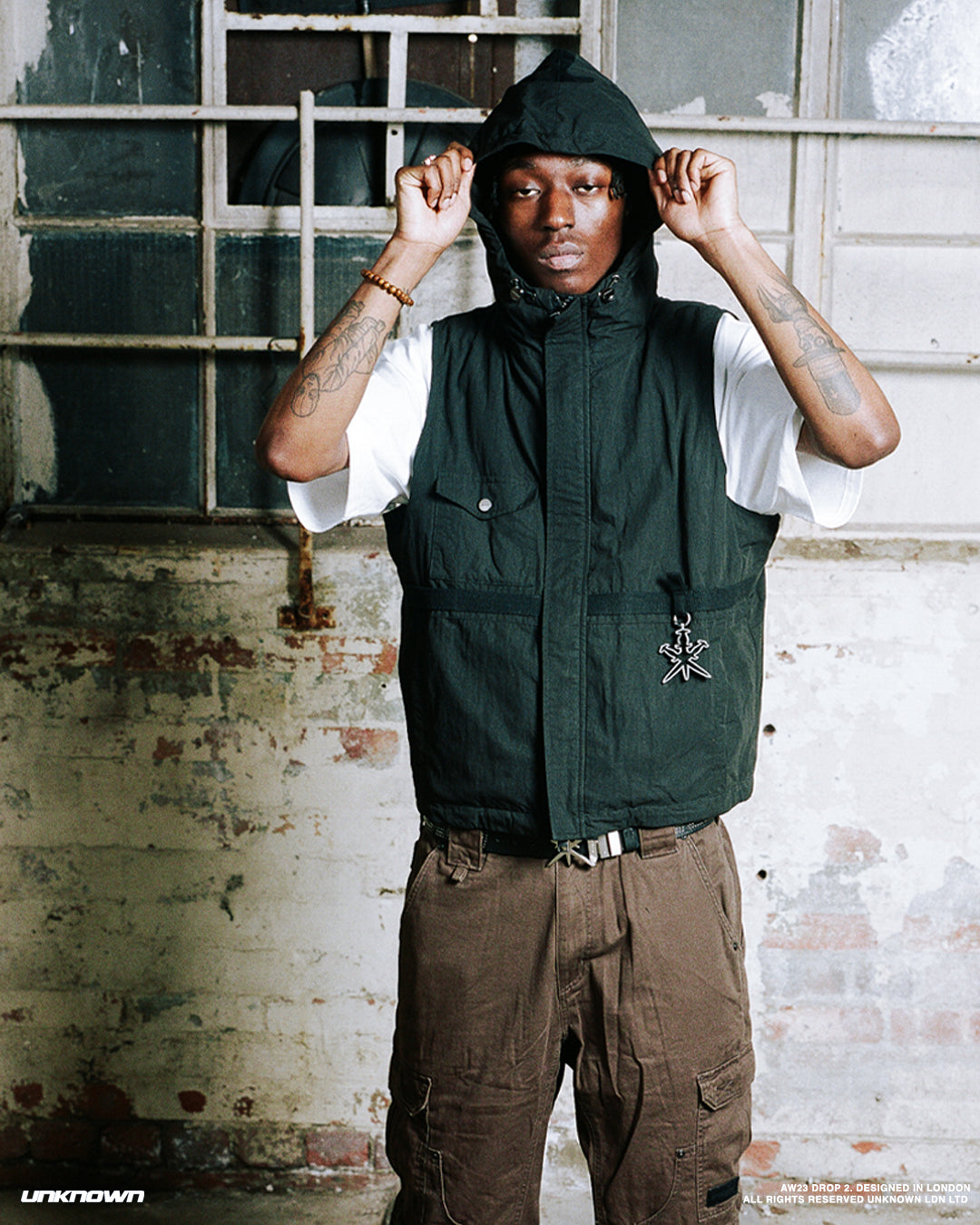 VINTAGE WASHED GILET