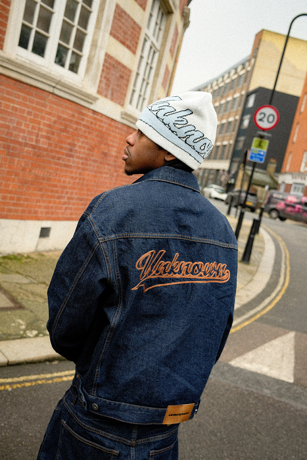 INDIGO TRUCKER JACKET