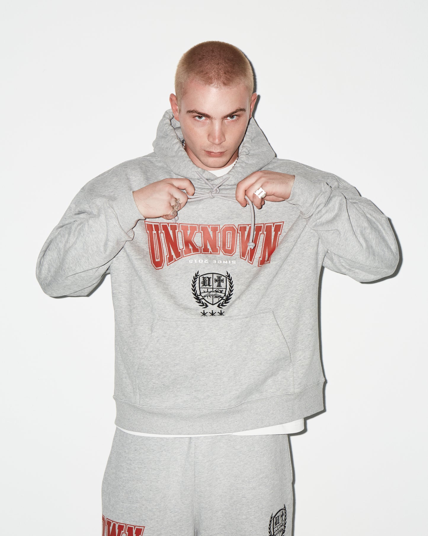 GREY BULLY HOODIE