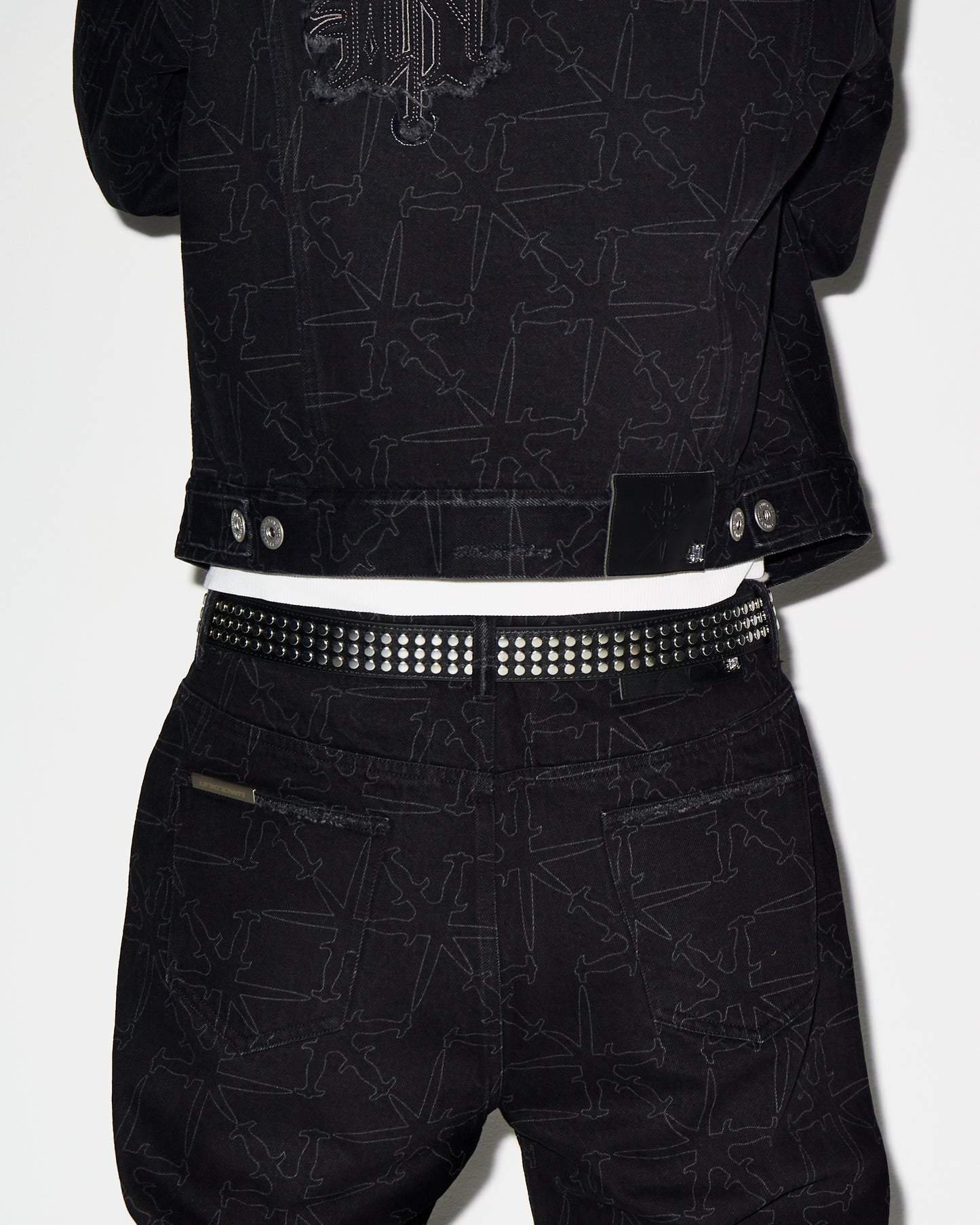 MONOGRAM DENIM JEANS