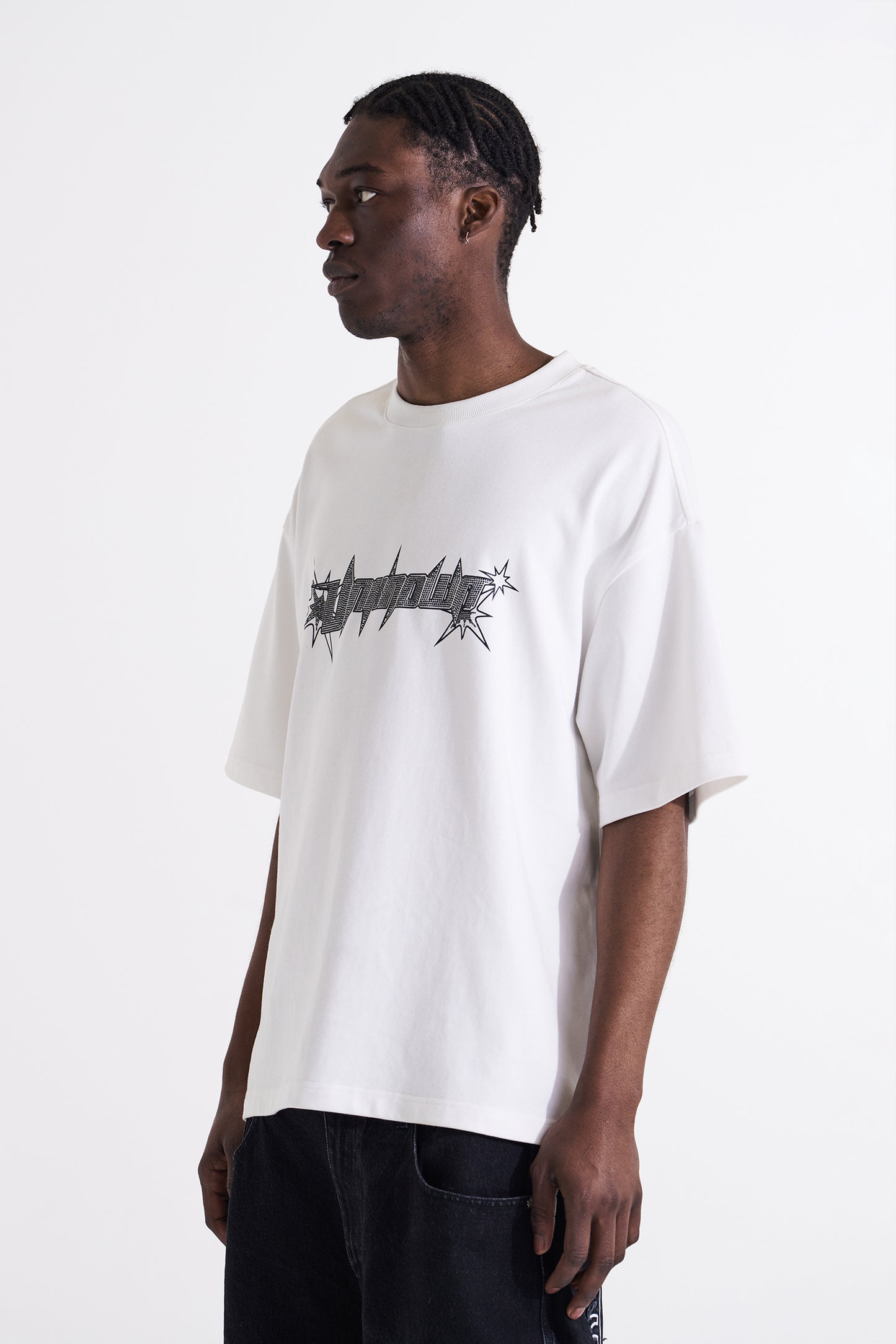 RHINESTONE SNAKE TEE