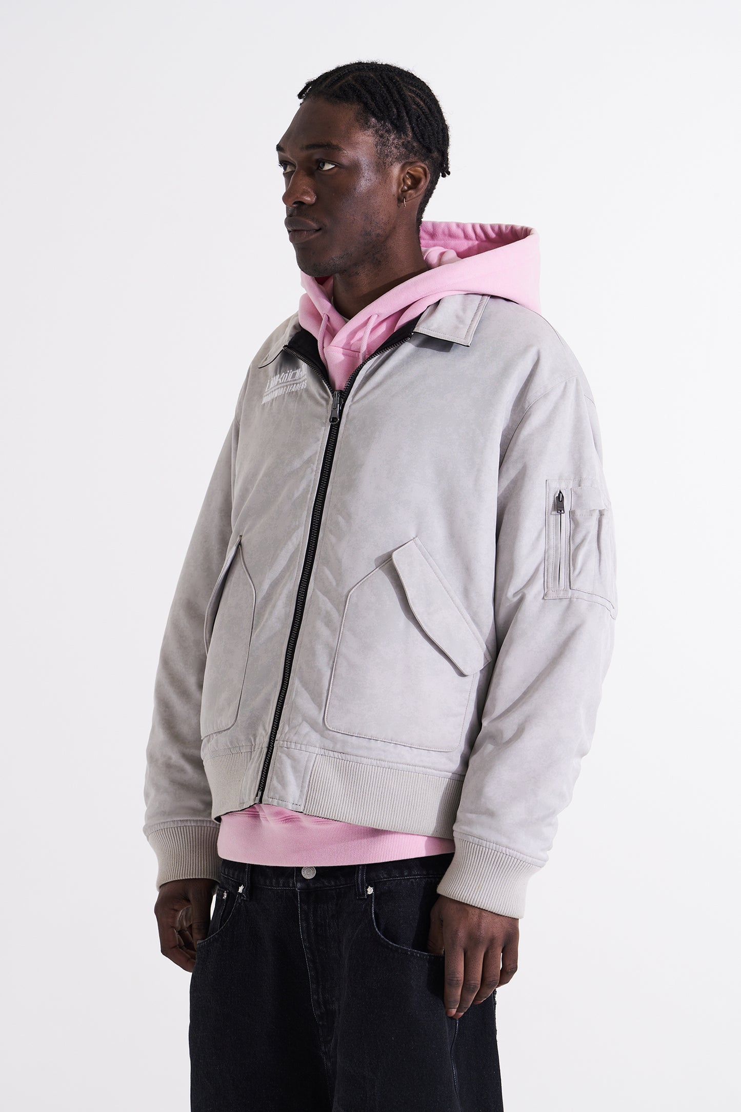 REVERSIBLE CAMO BOMBER JACKET