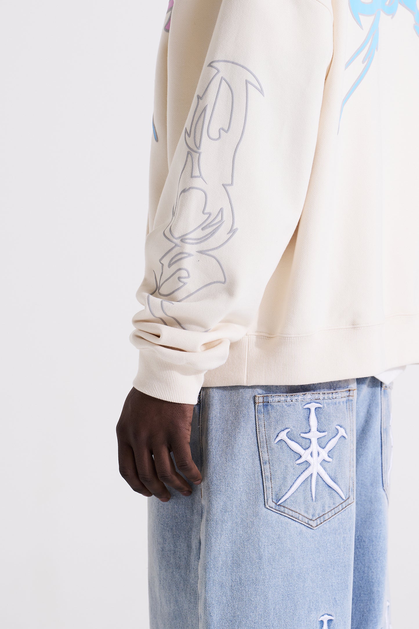 PUFF PRINT LOGO HOODIE