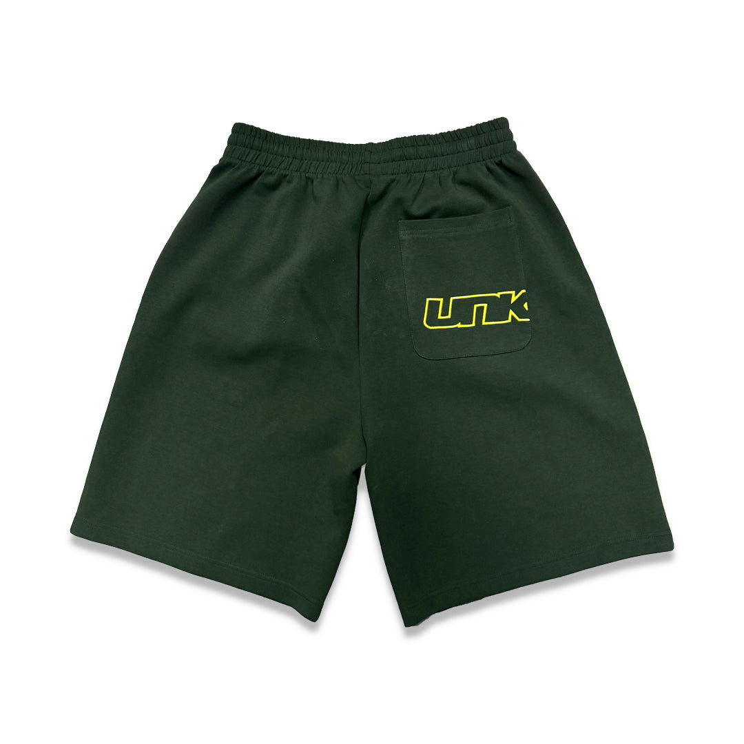 SAMPLE GREEN BAGGY SHORTS