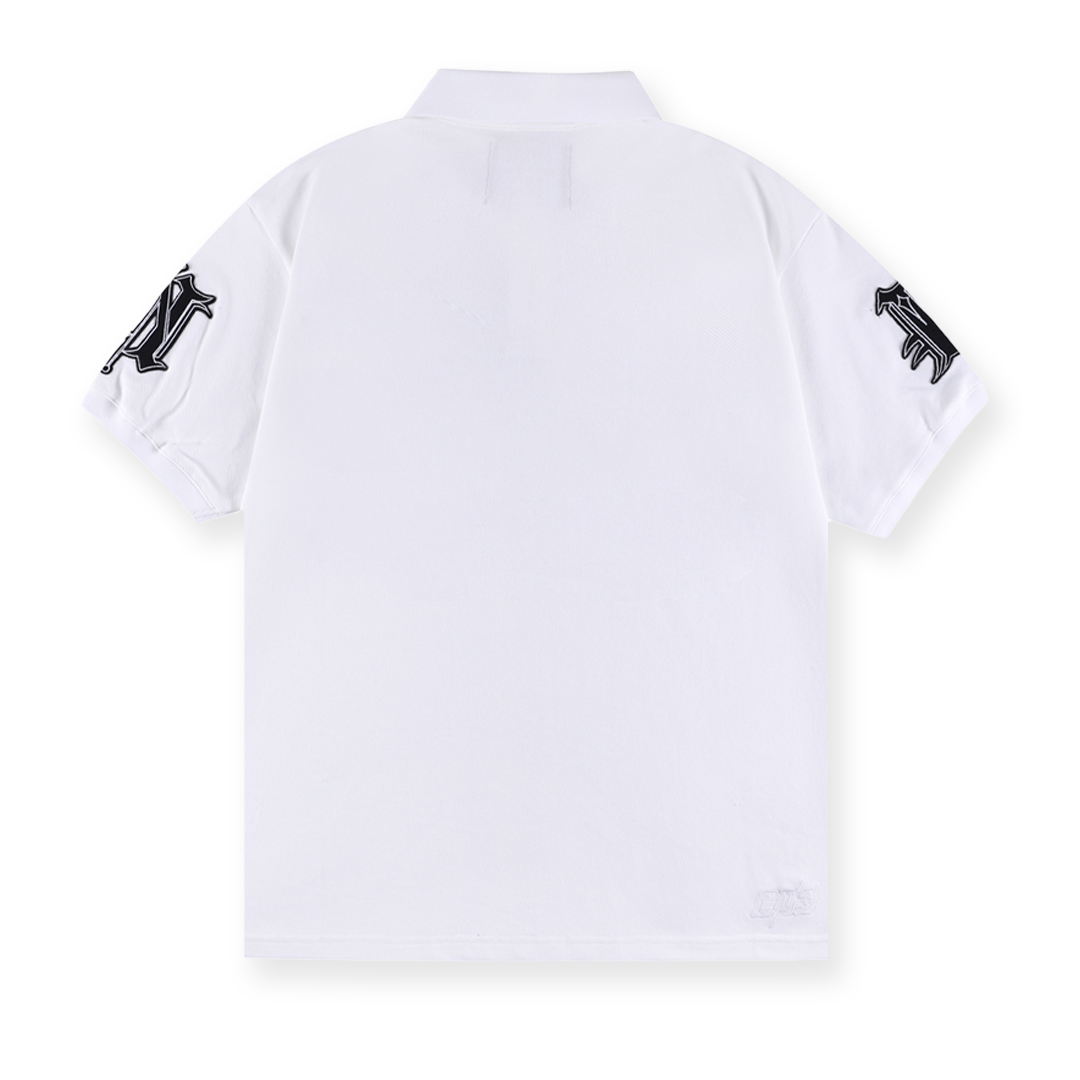 WHITE ACADEMY POLO