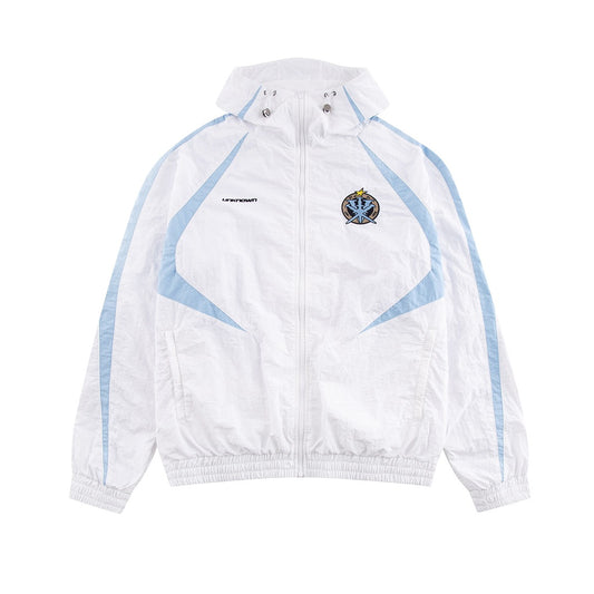 UNKNOWN X VRUNK TRACK JACKET WHITE