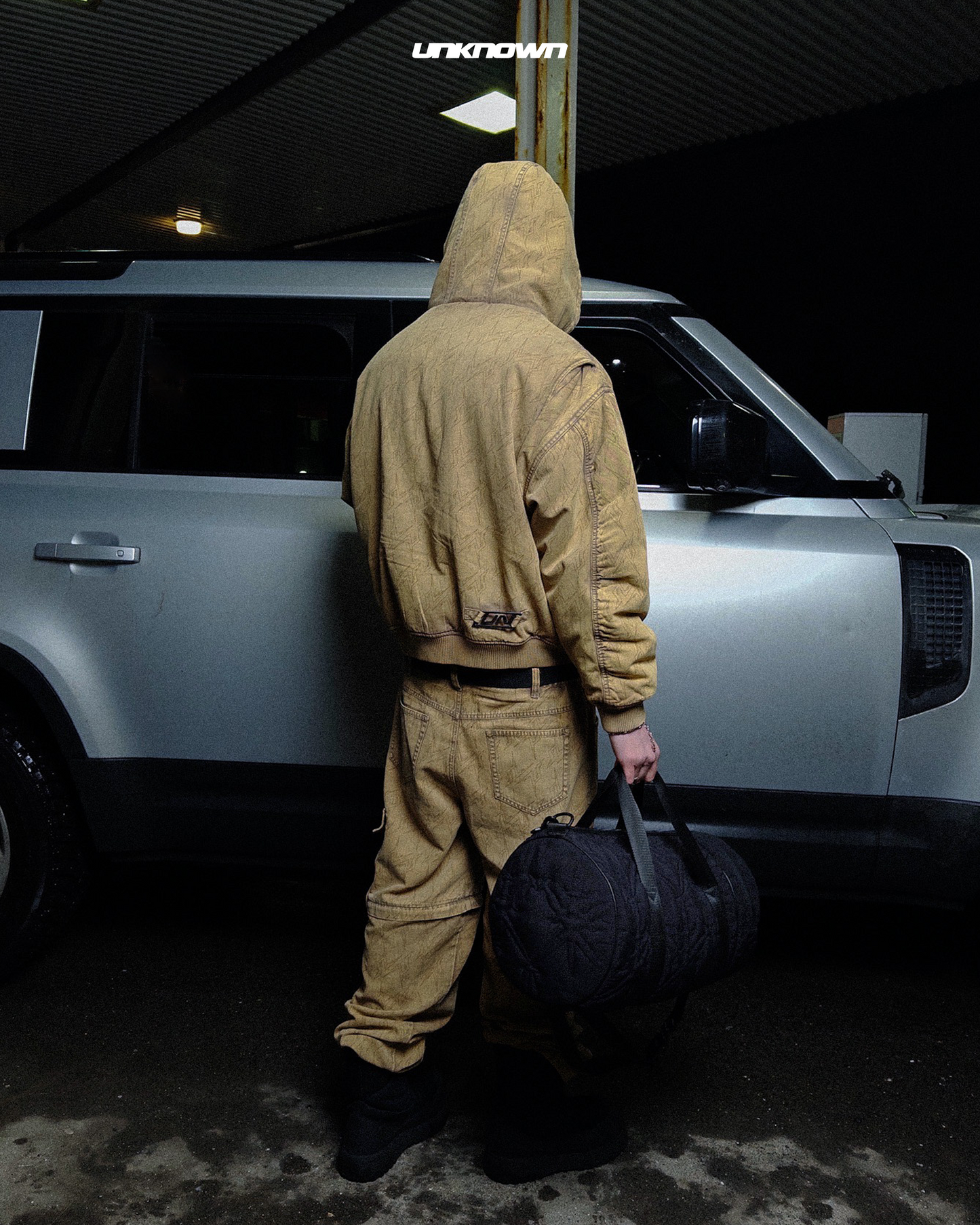 SAMPLE MONOGRAM CARGO JACKET