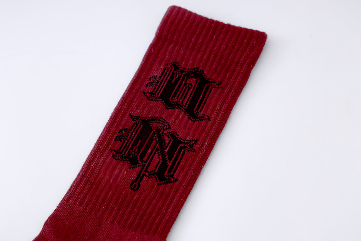 DAGGER SOCKS - RED
