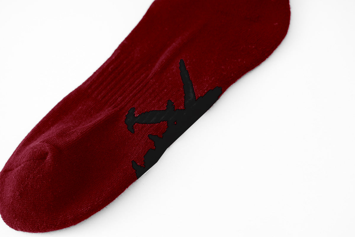 DAGGER SOCKS - RED