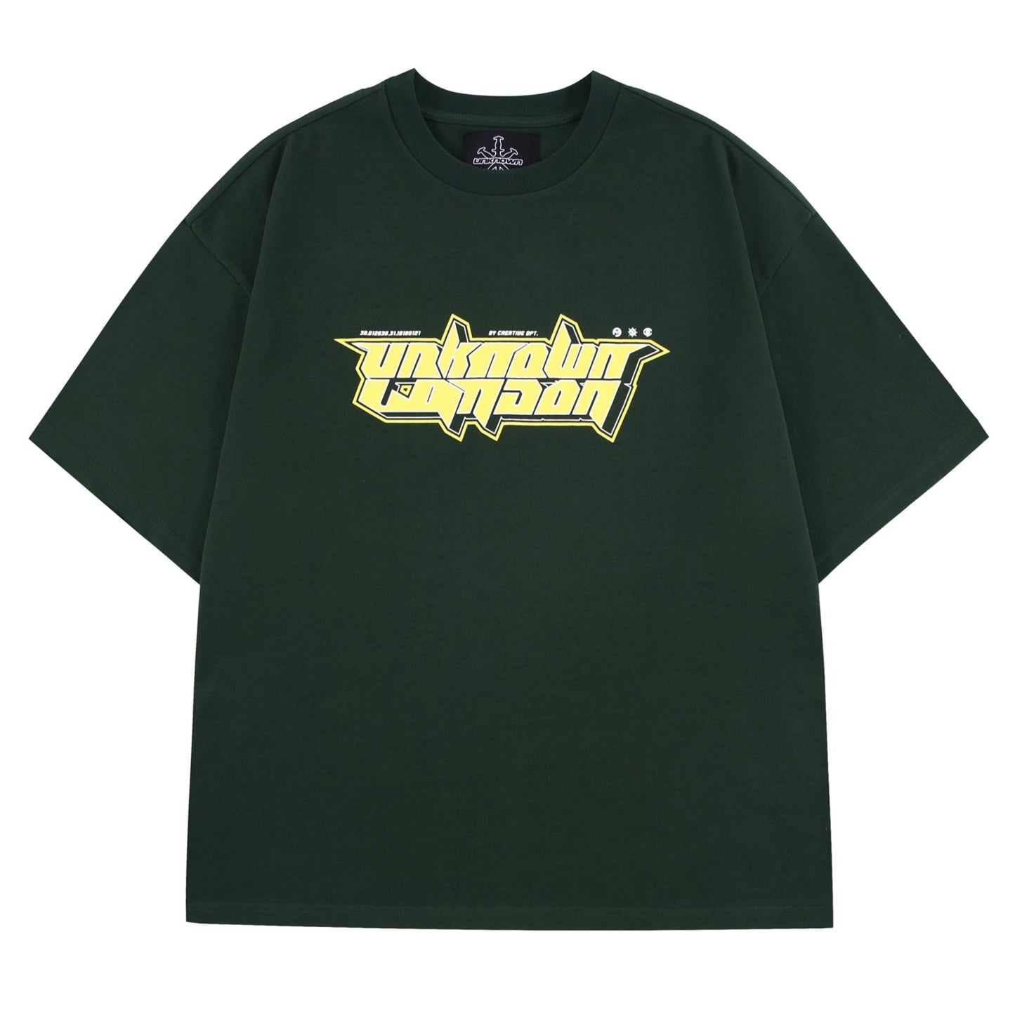 BOTTLE GREEN RETRO TEE