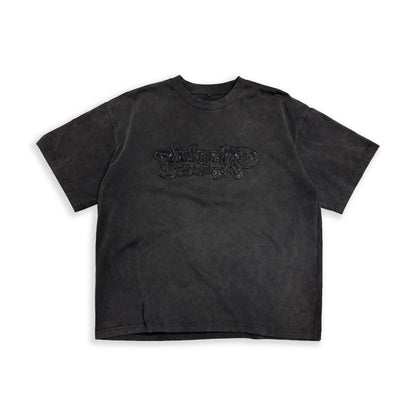 SAMPLE RHINESTONE SCRIPT TEE