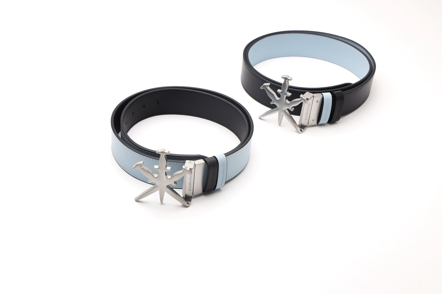 BLUE REVERSIBLE DAGGER BELT