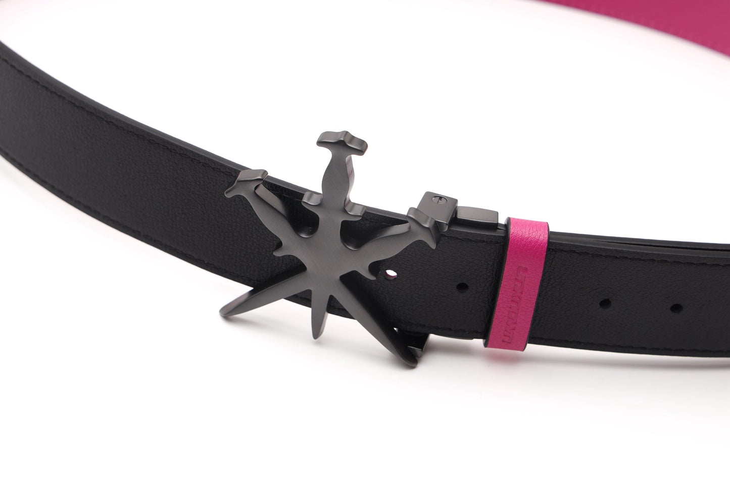 PINK REVERSIBLE DAGGER BELT