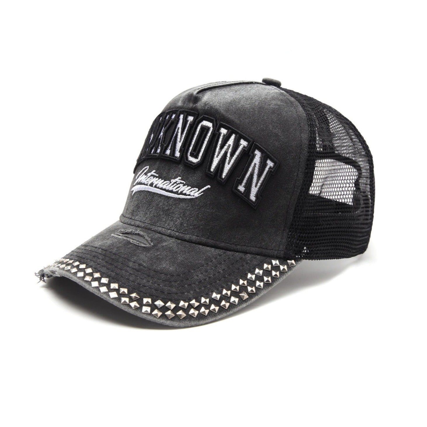 METAL STUDDED CAP – Unknown London