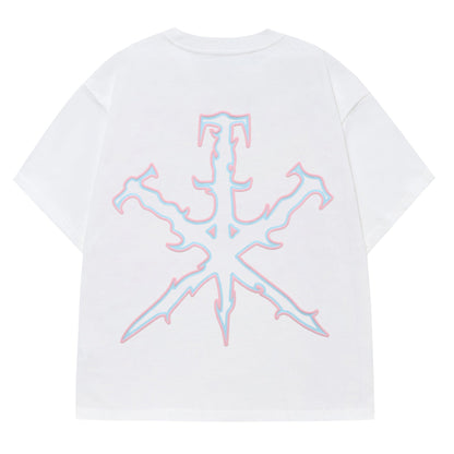 TRIBAL DAGGER TEE - WHITE