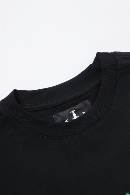 UNKNOWN RAVE TEE - BLACK