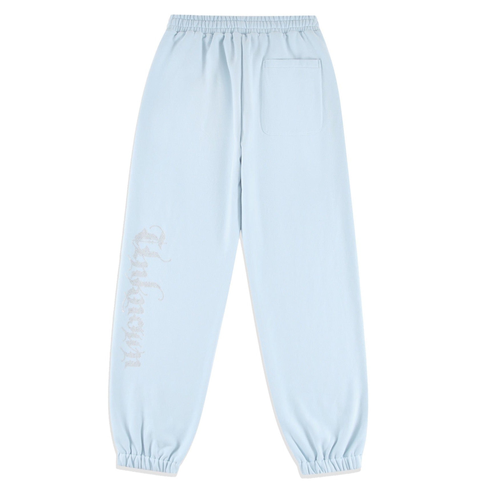 BABY BLUE RHINESTONE JOGGER – Unknown London