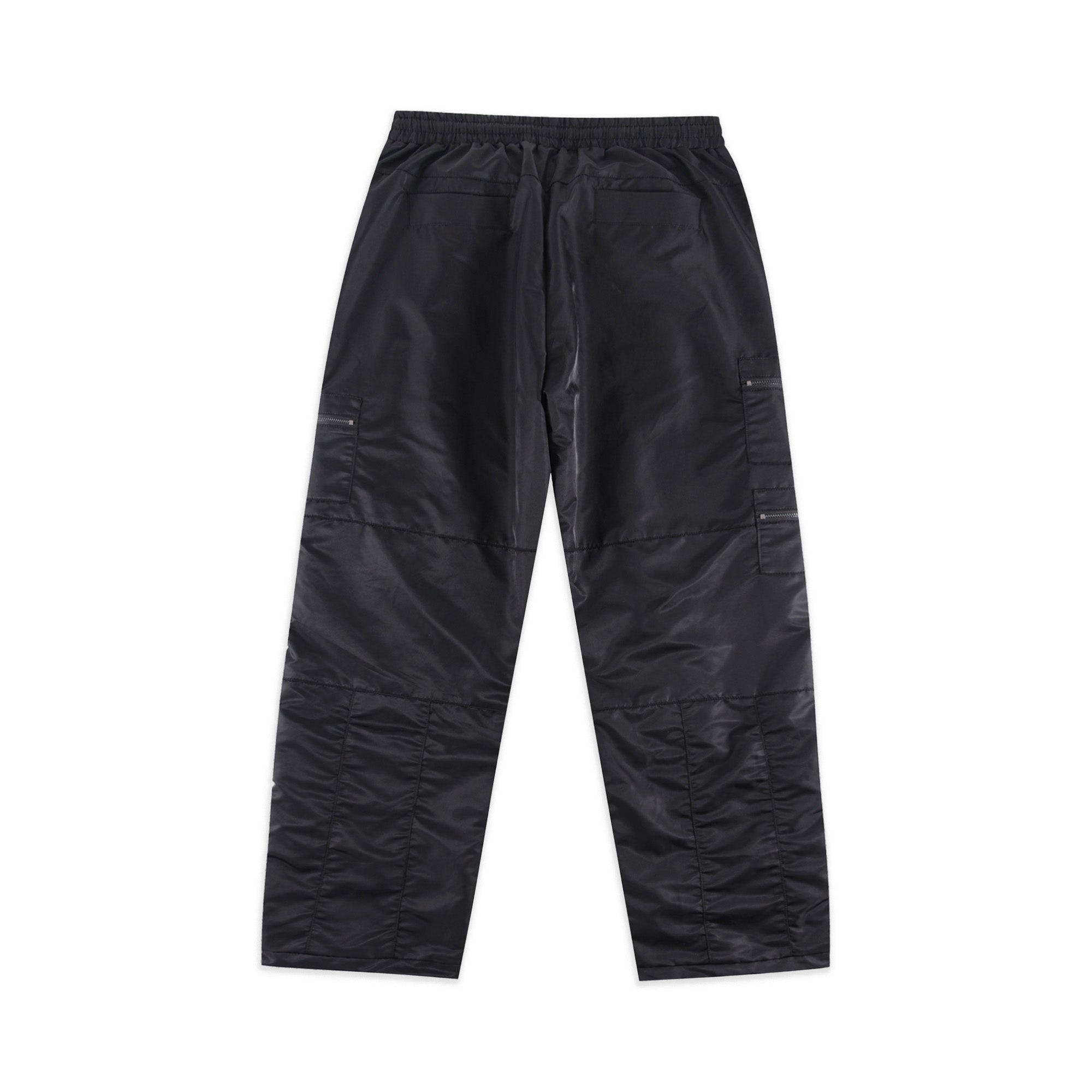 BLACKOUT NYLON TRACK PANTS – Unknown London