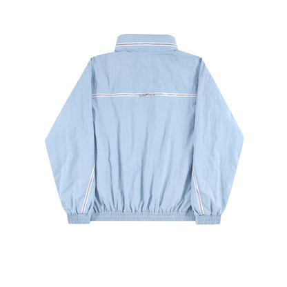 BABY BLUE ZIP TRACK JACKET