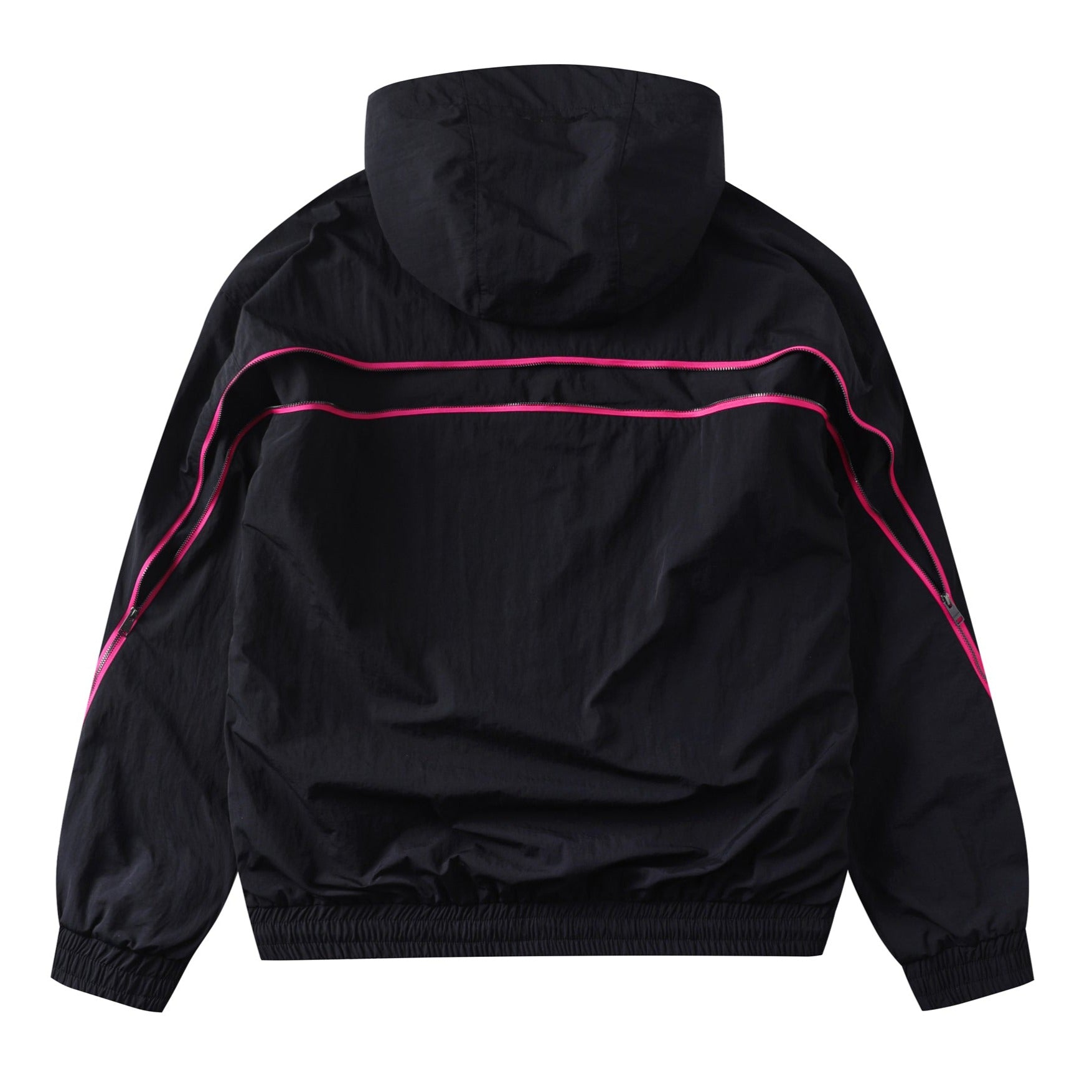 BLACK / PINK TRACK JACKET – Unknown London