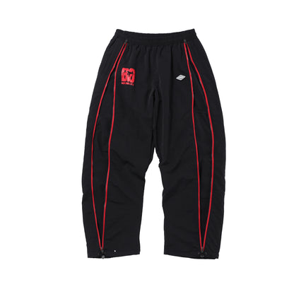 BABY GANG TRACK PANTS BLACK / RED