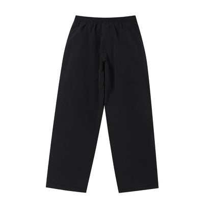 BABY GANG TRACK PANTS BLACK / RED