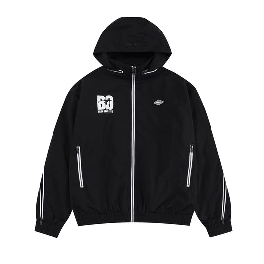 BABY GANG TRACK TOP BLACK / WHITE